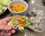 รูปขั้นตอนการทำที่ 3 ของ กุ้งสดราดน้ำจิ้มซีฟู้ดถั่วตัด