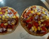 A picture of step 3 of Leftover mini roti pizza.