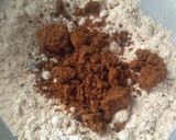 A picture of step 4 of Jaggery Oats halwa.
