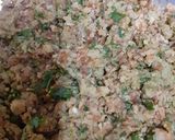 A picture of step 3 of Black Gram & Elephant Yam Kebab Platter.