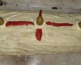 Foto del paso 3 de la receta: Arrollado de papas con jamón y queso