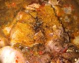 A picture of step 5 of Golden Yam with chicken pepper soup.