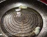 A picture of step 1 of Jaggery pudding.