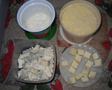 Foto del paso 3 de la receta: Polenta a los cuatro (4) quesos