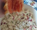 A picture of step 2 of Chicken mayo sandwich.