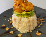 Foto del paso 3 de la receta: Torre tipo Sushi con Gambón Picante 🍤