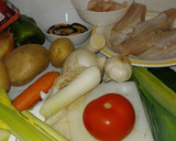 Foto del paso 1 de la receta: Merluza en salsa marinera i alioli al grill
