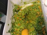 Tortitas de espinacas y garbanzos
