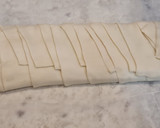 Foto del paso 3 de la receta: Trenza de hojaldre y chocolate en tableta