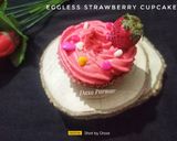 A picture of step 10 of Eggless Strawberry Cupcakes.