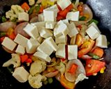 A picture of step 4 of Vitamin Rich Mix Veg Paneer Stir Fry.