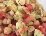 Foto del paso 2 de la receta Ensalada con garbanzos y aguacate