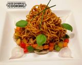 Foto langkah ke 10 dari resep Mie Goreng Sambal Uleg.