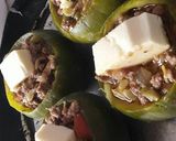 Foto del paso 2 de la receta: 🍜Zapallitos☘rellenos🍃