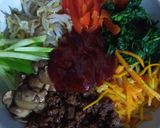 Foto langkah ke 5 dari resep Bibimbap (Nasi Campur Ala Korea).