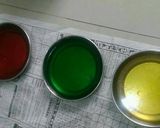 A picture of step 1 of Broken Glass Jelly Pudding.