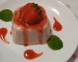 Foto del paso 9 de la receta: Panna cotta de coco con coulis de fresa
