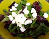 Foto del paso 3 de la receta: Ensalada con berenjena, mozzarella y jamón