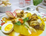 Gambar langkah 6 resipi Lontong Sayur Cap Go Meh.