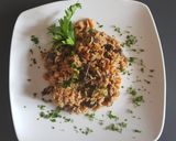 Foto del paso 9 de la receta: Arroz, con hongos boletus secos