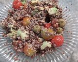 Foto del paso 2 de la receta: ENSALADA DE QUINOA con AGUACATE 🥑 Y ATÚN 🐟
