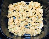A picture of step 4 of Cauliflower Manchurian in Air fryer # theme challenge.
