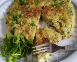 A picture of step 6 of Spanish omelette.