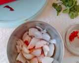 A picture of step 2 of WATER CHESTNUT CHAAT (Singhada chaat masala).