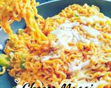 A picture of step 8 of Cheese maggi.