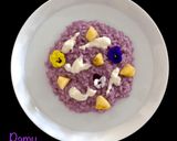 Foto del passaggio 10 della ricetta RISOTTO CAVOLO VIOLA, FORMAGGIO DI CAPRA, PERA CARAMELLATA