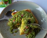 Foto langkah ke 7 dari resep Fried Toast Egg Matcha.