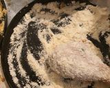 Une image de l'étape 3 de Poulet frit à la farine de coco et poudre d amande.
