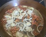 Füstben sült bbq angol reggeli (English breakfast): sült paradicsom Onsen lágy tojás, sült bab, recept fázis 1 fotója