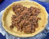 Une image de l'étape 5 de Tarte amandine aux pêches.