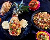 A picture of step 2 of Pineapple Rice.