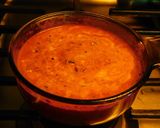 A picture of step 4 of Beetroot pachadi Kerala style.