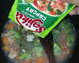 Foto langkah ke 4 dari resep Capcay Udang Wortel Brokoli.