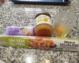 Foto del paso 1 de la receta: Hojaldre normal o sin gluten con crema de manzana y queso de cabra