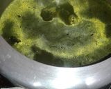 A picture of step 1 of Spinach Pulao.
