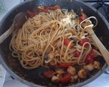 Foto del passaggio 6 della ricetta Linguine al sugo di polipo