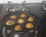 A picture of step 4 of Appe Manchurian balls.