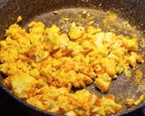Une image de l'étape 3 de Tofu soyeux brouillé aux épices.