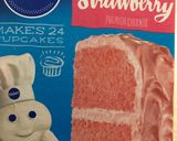 A picture of step 1 of Strawberry cake.