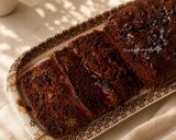 Foto langkah ke 11 dari resep Gluten free double chocolate banana date cake (eggless).