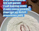 Foto langkah ke 1 dari resep Red velvet cake tanpa mixer.