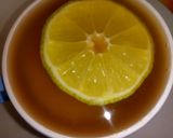 A picture of step 1 of Lemon tea.