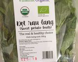 Hình bước làm 1 của món Rau lang xào hành tỏi