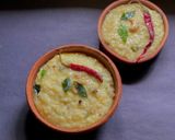 A picture of step 5 of Ven Pongal - a popular Indian breakfast.