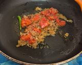 A picture of step 5 of Soya chunks Aloo Posto.