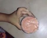 A picture of step 8 of Singaporean rice.